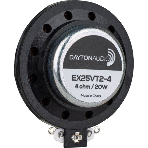 Main product image for Dayton Audio EX25VT2-4 IMS™ Vented 25mm Interchangeable Hardware Mount Exciter 20W 4 Ohm295-223